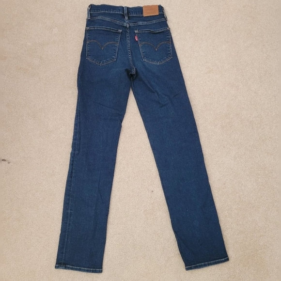Levi's 724 Deep Wash Denim Jeans (Size 26) - Picture 1 of 2